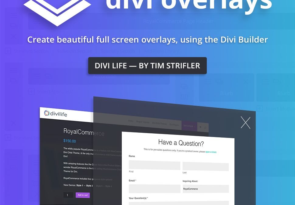 The Ultimate Popup Builder for Divi!